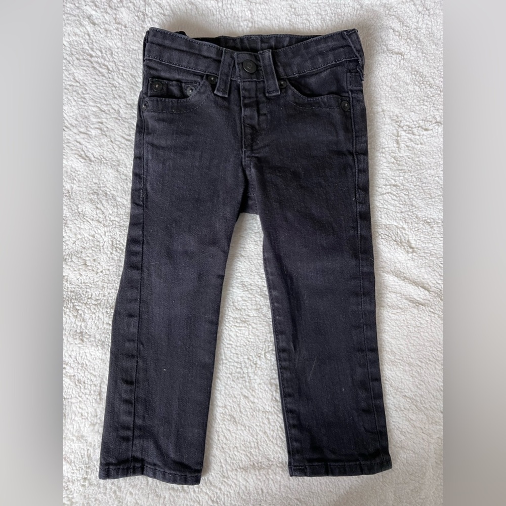 True Religion | Toddler Black Jeans | 2T
